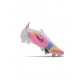 Nike Mercurial Dragonfly Vapor 14 Elite SG Pro White Metallic Silver Dark Raisin Soccer Cleats