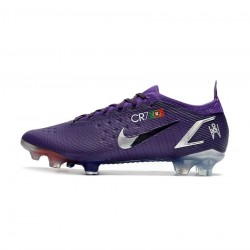 Nike Mercurial Dream Speed Vapor 14 Elite FG Purple Silver Soccer Cleats