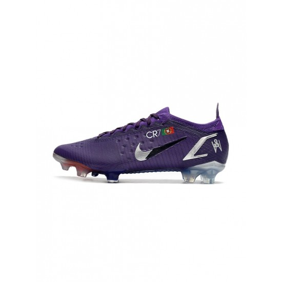 Nike Mercurial Dream Speed Vapor 14 Elite FG Purple Silver Soccer Cleats