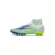 Nike Mercurial Superfly 8 Elite AG Barely Green Volt Electro Purple Soccer Cleats