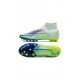 Nike Mercurial Superfly 8 Elite AG Barely Green Volt Electro Purple Soccer Cleats