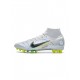 Nike Mercurial Superfly 8 Elite AG Pro Grey Blue Light Marine Soccer Cleats