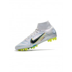 Nike Mercurial Superfly 8 Elite AG Pro Grey Blue Light Marine Soccer Cleats