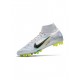 Nike Mercurial Superfly 8 Elite AG Pro Grey Blue Light Marine Soccer Cleats