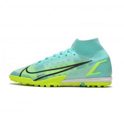 Nike Mercurial Superfly 8 Elite Dream Speed TF Dynamic Turq Lime Glow Soccer Cleats