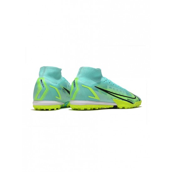 Nike Mercurial Superfly 8 Elite Dream Speed TF Dynamic Turq Lime Glow Soccer Cleats