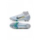 Nike Mercurial Superfly 8 Elite FG The Progress Grey Blackened Blue Soccer Cleats