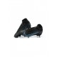 Nike Mercurial Superfly 8 Elite FG Black Blue  Soccer Cleats