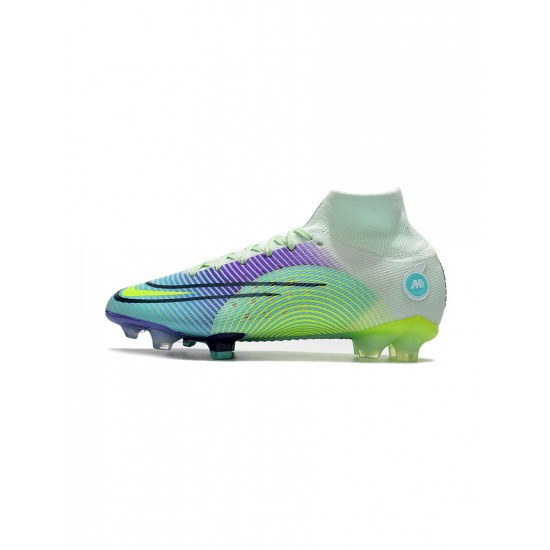 Nike Mercurial Superfly 8 Elite FG Dream Speed 5 Barely Green Volt Electro Purple Soccer Cleats