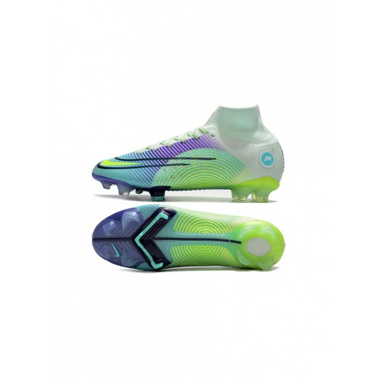 Nike Mercurial Superfly 8 Elite FG Dream Speed 5 Barely Green Volt Electro Purple Soccer Cleats