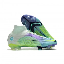 Nike Mercurial Superfly 8 Elite FG Dream Speed 5 Barely Green Volt Electro Purple Soccer Cleats