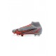 Nike Mercurial Superfly 8 Elite FG Grey Orange Black Soccer Cleats