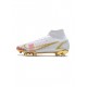 Nike Mercurial Superfly 8 Elite FG Season White Gold Soccer Cleats