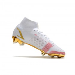 Nike Mercurial Superfly 8 Elite FG Season White Gold Soccer Cleats