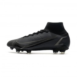 Nike Mercurial Superfly 8 Elite FG Black Soccer Cleats