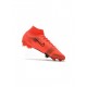 Nike Mercurial Superfly 8 Elite FG Red Black Soccer Cleats