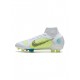 Nike Mercurial Superfly 8 Elite FG While Volt Blue Soccer Cleats