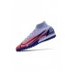 Nike Mercurial Superfly 8 Elite Km Flames TF Light Thistle Metallic Silver Soccer Cleats