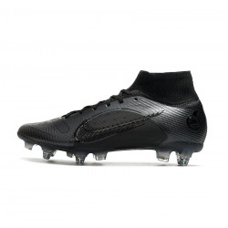 Nike Mercurial Superfly 8 Elite SG Pro All Black  Soccer Cleats