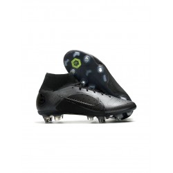 Nike Mercurial Superfly 8 Elite SG Pro All Black  Soccer Cleats