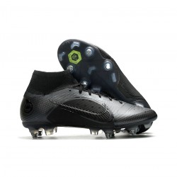 Nike Mercurial Superfly 8 Elite SG Pro All Black  Soccer Cleats