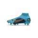 Nike Mercurial Superfly 8 Elite SG Pro Chlorine Blue Laser Orange Marina Soccer Cleats