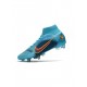 Nike Mercurial Superfly 8 Elite SG Pro Chlorine Blue Laser Orange Marina Soccer Cleats