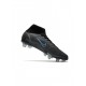 Nike Mercurial Superfly 8 Elite SG Pro Black Iron Grey University Blue Soccer Cleats