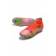 Nike Mercurial Superfly 8 Elite SG Pro Bright Crimson Metallic Silver Soccer Cleats