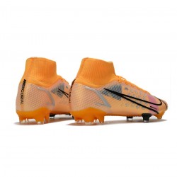 Nike Mercurial Superfly 8 Elite SG Pro Orange Black Multicolor Soccer Cleats