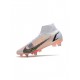 Nike Mercurial Superfly 8 Elite SG Pro White Black Bright Crimson Pink Blast Soccer Cleats