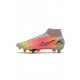 Nike Mercurial Superfly 8 Elite SG Pro White Metallic Silver Pure Platinum Soccer Cleats