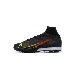 Nike Mercurial Superfly 8 Elite TF Black Cyber Off Noir Soccer Cleats