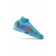 Nike Mercurial Superfly 8 Elite TF Chlorine Blue Laser Orange Marina Soccer Cleats