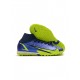 Nike Mercurial Superfly 8 Elite TF Sapphire Volt Blue Void Soccer Cleats