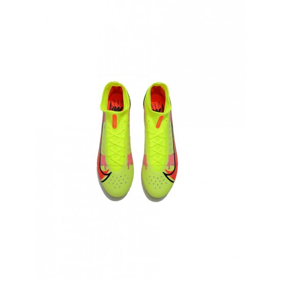 Nike Mercurial Superfly 8 Montivation Pack AG Pro Volt Bright Crimson Black Soccer Cleats