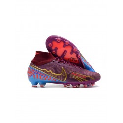 Nike Mercurial Superfly 9 Elite AG Pro Km Edition Dark Beetroot Soccer Cleats