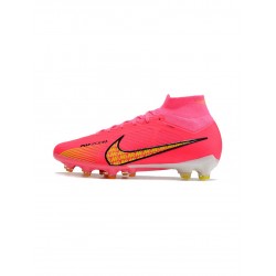 Nike Mercurial Superfly 9 Elite AG Pro Pink White Black Volt Soccer Cleats