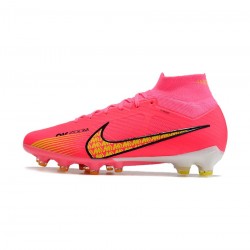 Nike Mercurial Superfly 9 Elite AG Pro Pink White Black Volt Soccer Cleats