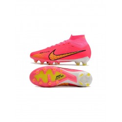 Nike Mercurial Superfly 9 Elite AG Pro Pink White Black Volt Soccer Cleats