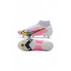 Nike Mercurial Superfly Dragonfly 8 Elite SG Pro White Metallic Silver Dark Raisin Soccer Cleats