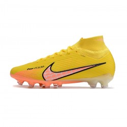 Nike Mercurial Superfly Elite 9 AG Pro Yellow Strike Sunset Glow Barely Grape Soccer Cleats