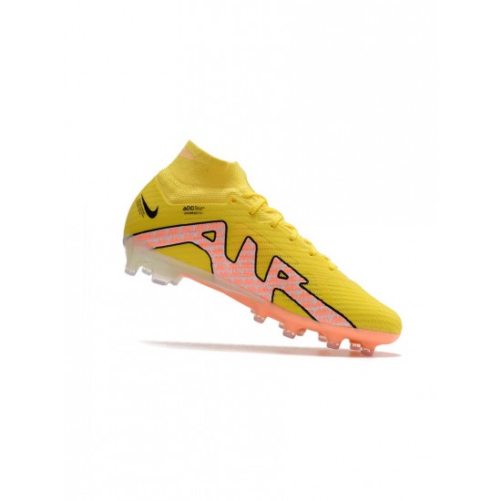 Nike Mercurial Superfly Elite 9 AG Pro Yellow Strike Sunset Glow Barely Grape Soccer Cleats