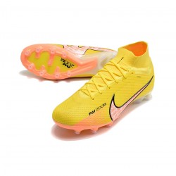 Nike Mercurial Superfly Elite 9 AG Pro Yellow Strike Sunset Glow Barely Grape Soccer Cleats