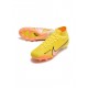 Nike Mercurial Superfly Elite 9 AG Pro Yellow Strike Sunset Glow Barely Grape Soccer Cleats