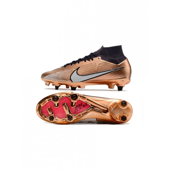 Nike Mercurial Superfly Elite 9 SG Km Edition Metallic Copper Soccer Cleats