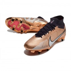 Nike Mercurial Superfly Elite 9 SG Km Edition Metallic Copper Soccer Cleats