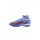 Nike Mercurial Superfly Elite Km TF Light Thistle Indigo Burst Bright Crimson Metallic Silver Soccer Cleats