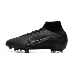 Nike Mercurial Superfly Viii Elite FG Black Black  Soccer Cleats