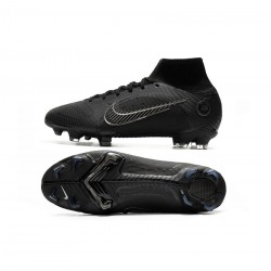 Nike Mercurial Superfly Viii Elite FG Black Black  Soccer Cleats